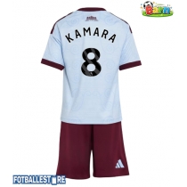 Aston Villa Boubacar Kamara #8 Tredjedraktsett Barn 2026-27 Kortermet (+ Korte bukser)